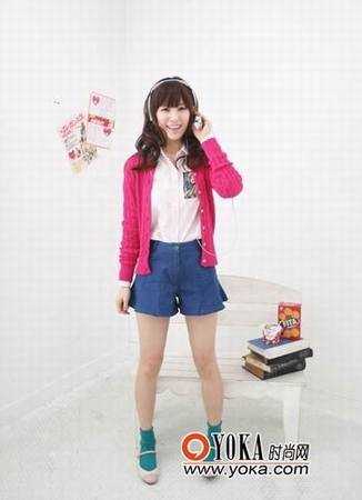 纯色开身衫的春天甜美搭配 - liaotx96283 - 璎璐宝贝的博客
