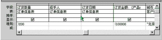 添加多个田间限制