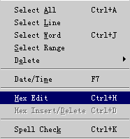 Hex Edit