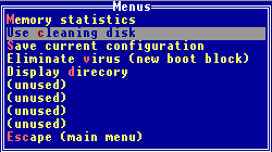 ѡUse cleaning disk