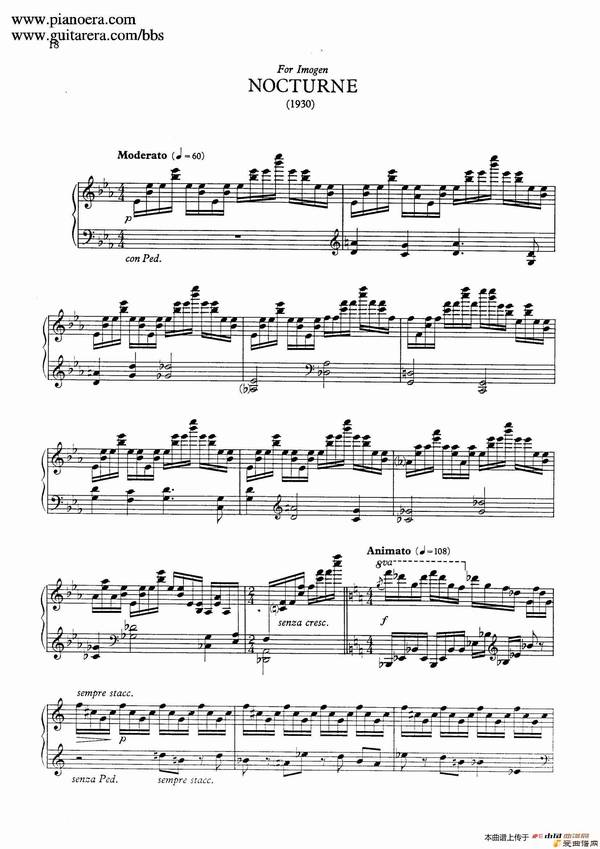 ١Two Pieces for Piano H.179