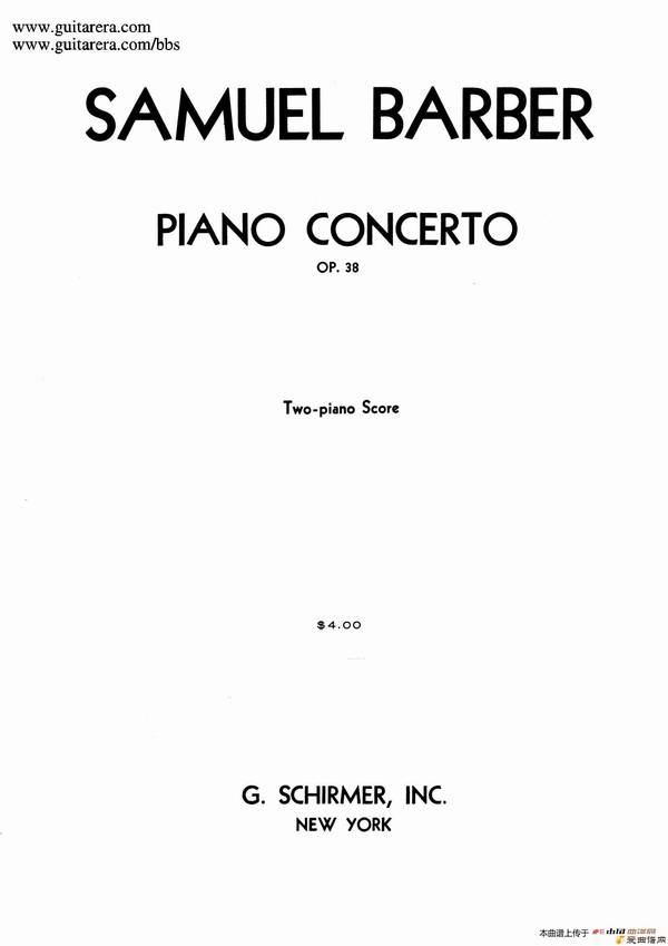 ١Piano Concerto Op.38