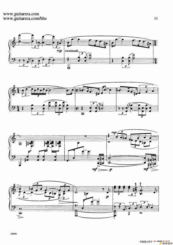 ١Four Excursions Op.20