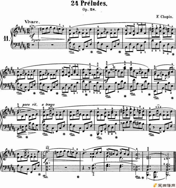 ١Ф 24׸ǰ Op.28 No.11 B