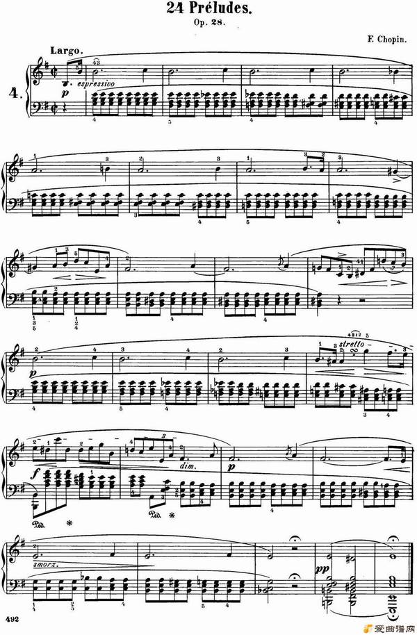 ١Ф 24׸ǰ Op.28 No.4 EС