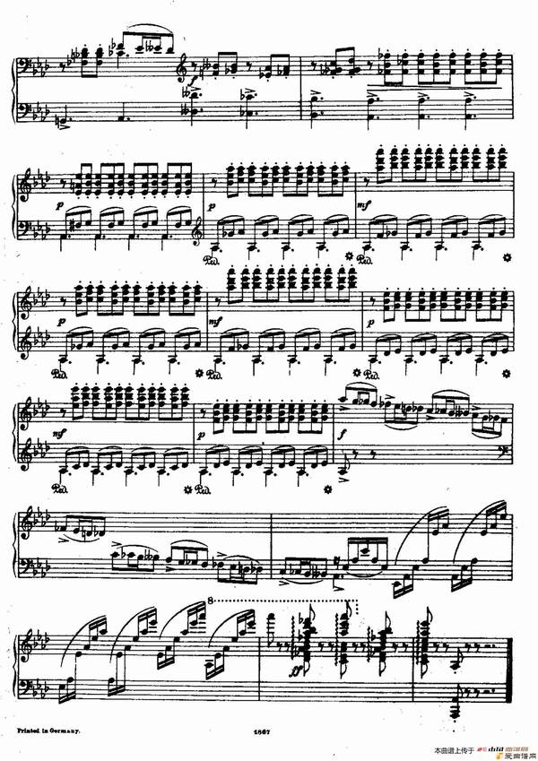 ١Scherzo in A-flat Major