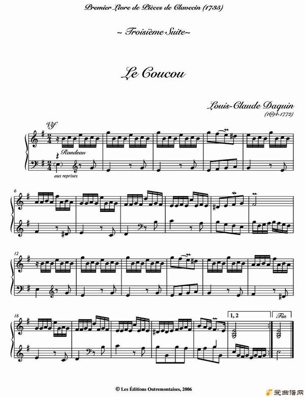 手风琴《LE COUCOU》