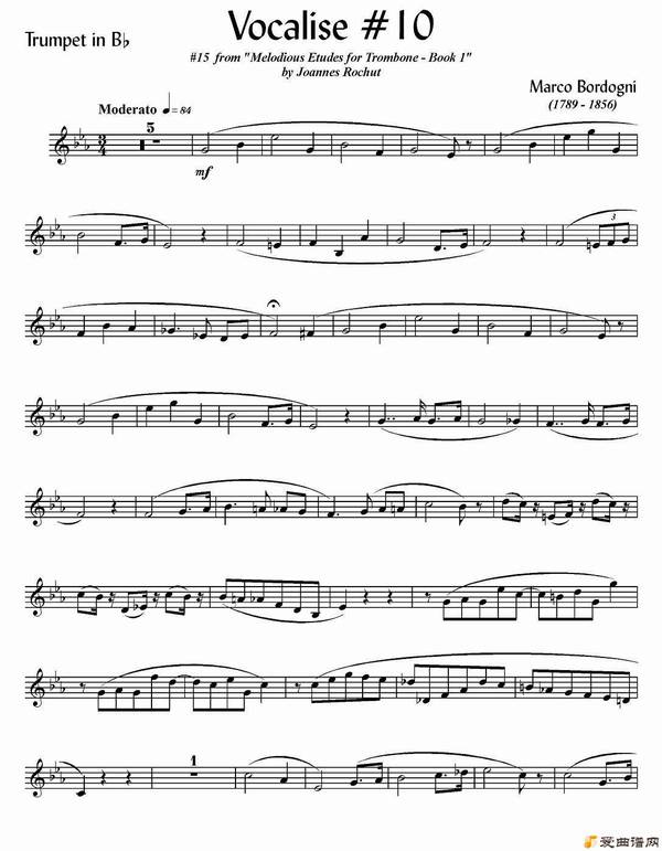 ͭܡBordogni - Vocalise #10