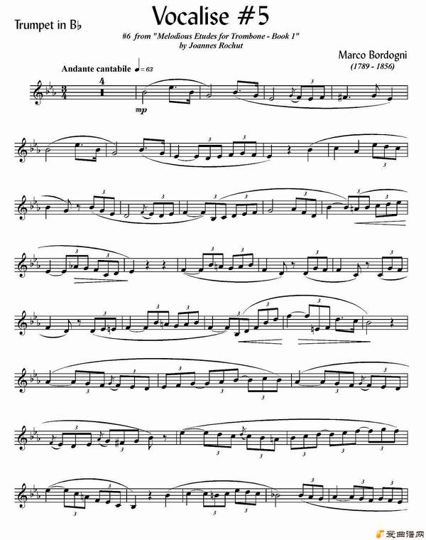 ͭܡBordogni - Vocalise #5