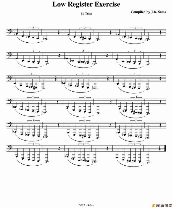 ͭ�ܡ�Low Register Exercises��