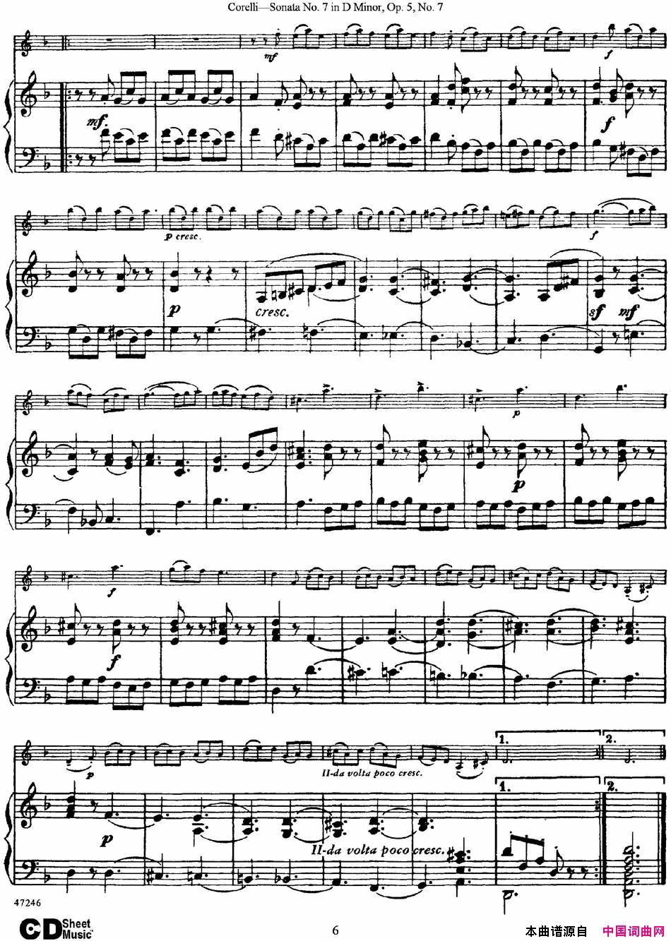 ٣SonataNo7inDMinorOp5No7С+ٰ