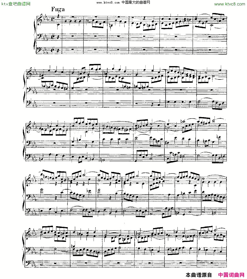 FantasiaandFugueinCMinor--BWV537ܷ