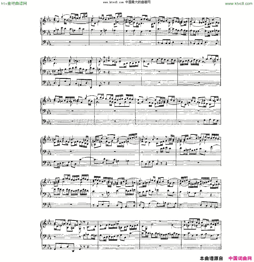 FugueinCMinoronaThemeofLegrenzi:Variant--BWV574aܷ
