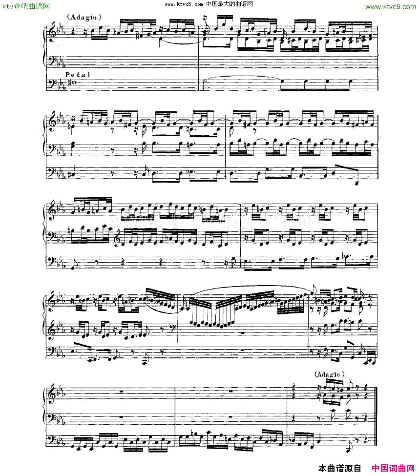 FugueinCMinor--BWV575ܷ