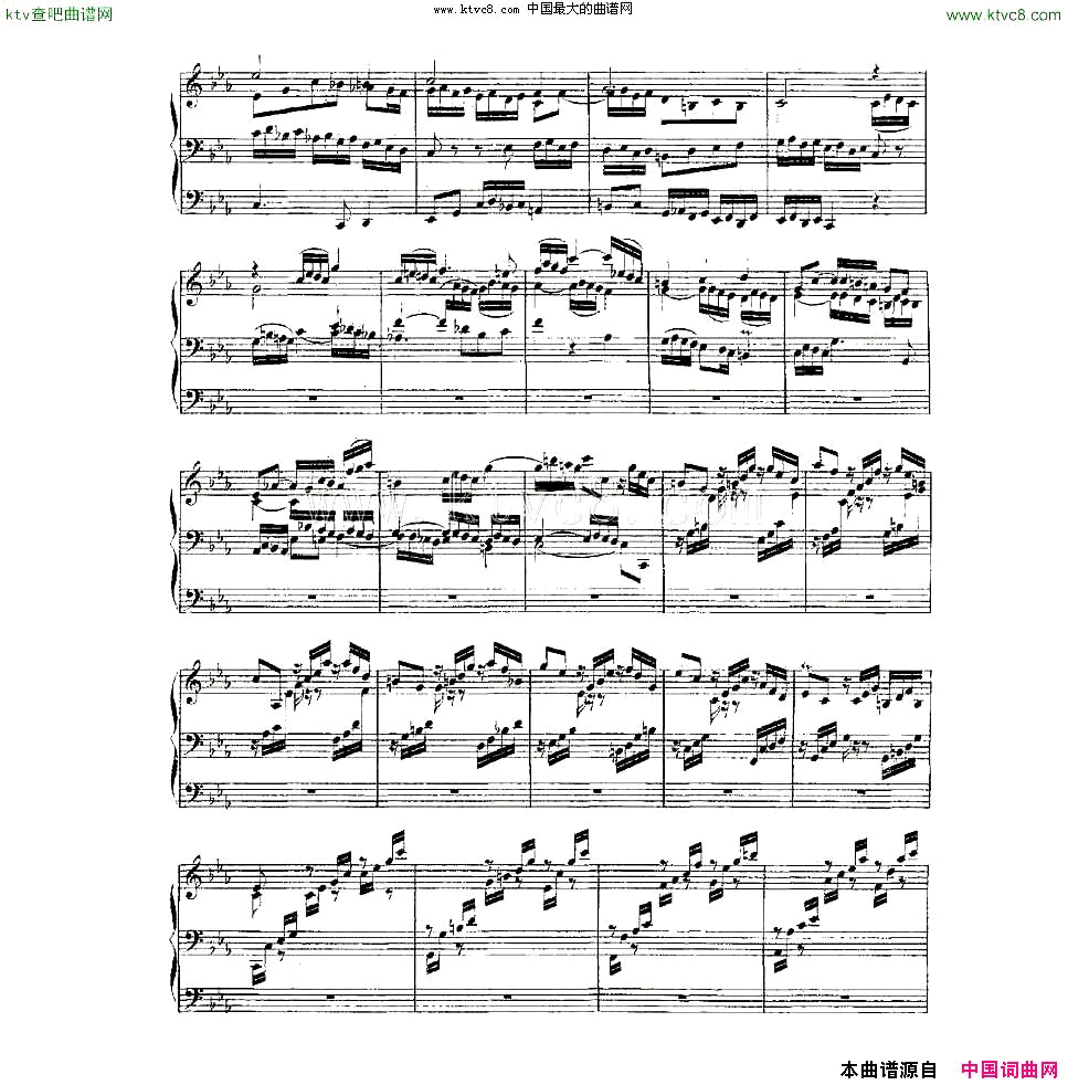 PassacagliaandFugueinCMinor--BWV582ܷ