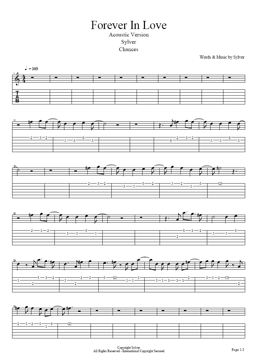 Sylver&nbsp;<wbr>-&nbsp;<wbr>Forever&nbsp;<wbr>In&nbsp;<wbr>Love