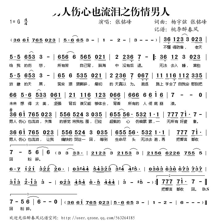 男人伤心也流泪之伤情男人