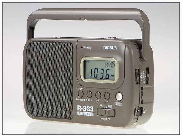 Tecsun/ R-333ЯʽƵ/в/̲ʾӿ