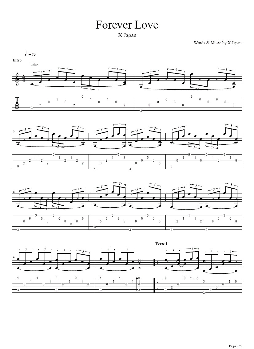 X <wbr>Japan <wbr>- <wbr>Forever <wbr>Love