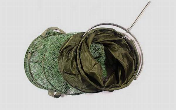 鱼护怎么装在钓椅上?