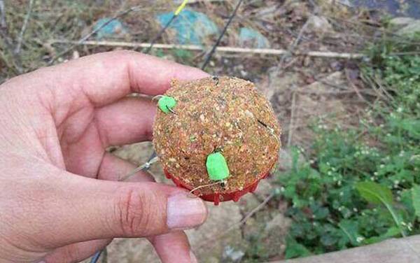 爆炸钩怎样上饵料?