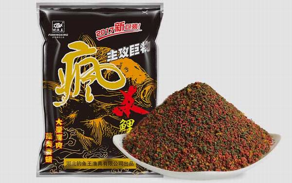 钓鱼王鱼饵怎么样?著名饵料品牌,代表鱼饵有疯钓鲫、疯杀鲫等!