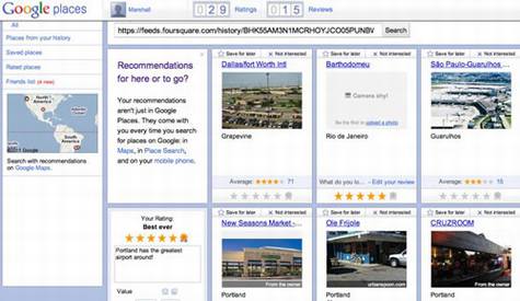 Google Places支持导入第三方数据