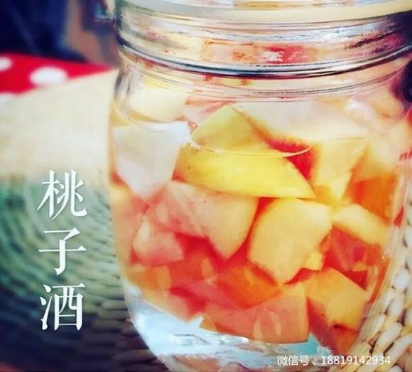 桃子酒的酿制方法