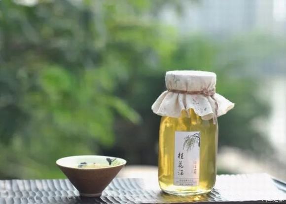 家庭式桂花酒的酿制方法