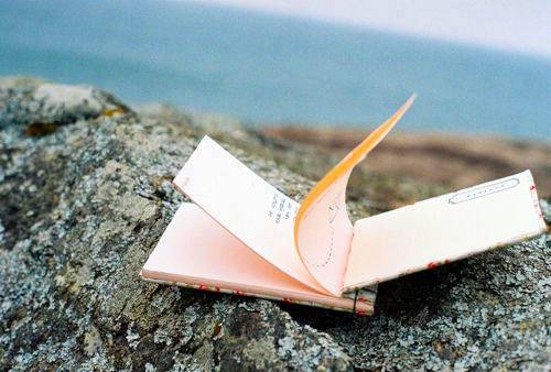 古诗山行书签制作