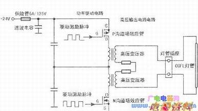 高压板的功率驱动电路