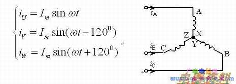 相异步电动机定子接线
