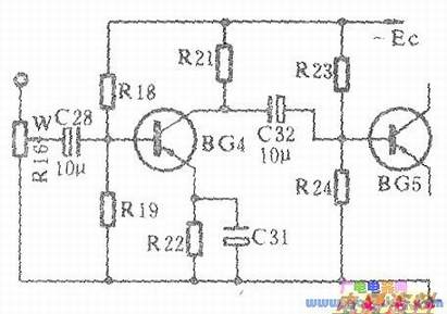 晶体管收音机前置放大器电路
