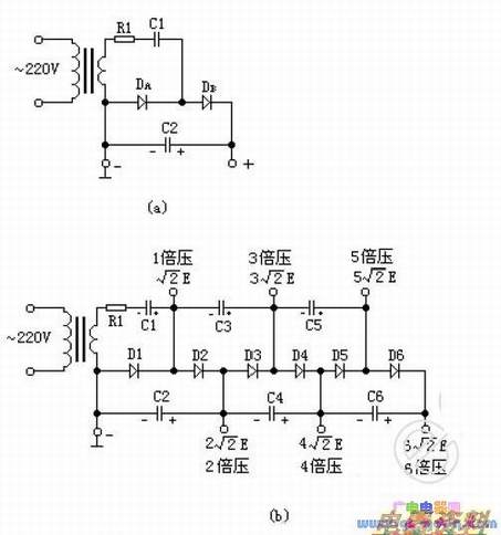 多倍压整流电路