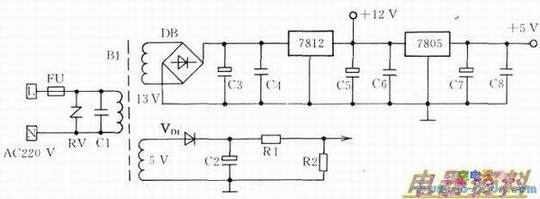 过欠压保护稳压电路