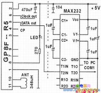 GP8F后缀号为R5的典型应用电路