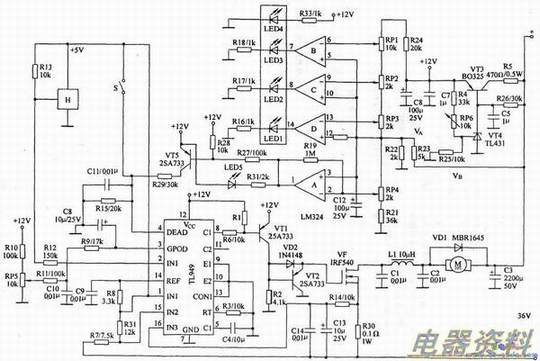 TL494LM324ΪĹɵĴָʾˢ綯Ŀ