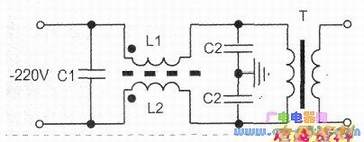 电源滤波器电路
