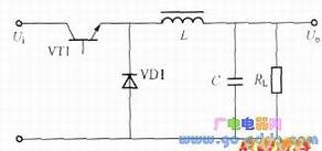 降压式开关电源典型电路