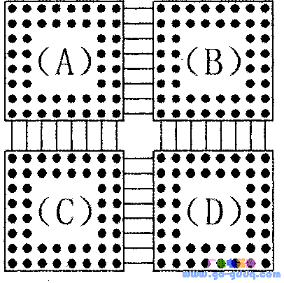 146x16点阵显示器连接图
