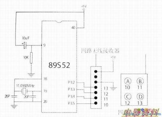 ����ҡ���շ�����PE-51�嵥Ƭ������ԭ��ͼ