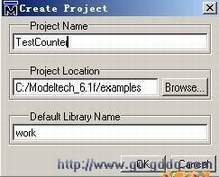 并指定Project的目录 并指定Project的目录