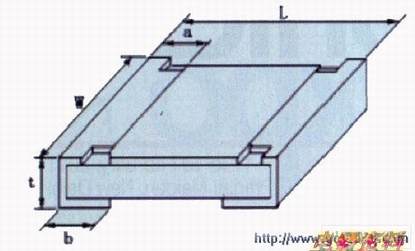贴片电阻外形图