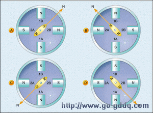 图4:同时激励电机的两个绕组
