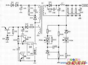 ����FSP205-4E01�Ϳ��ص�Դ�еĸ���Դ��·