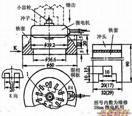 铁套和冲子的使用方法