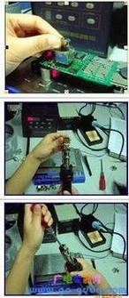 解焊前切记芯片