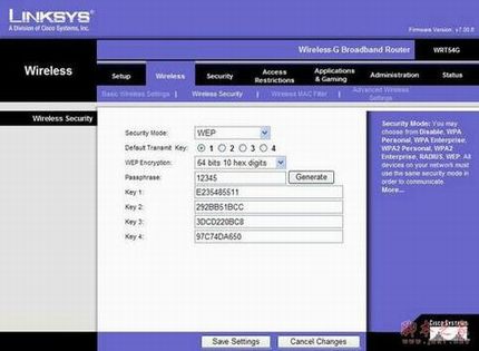 英文思科linksysWRT系列无线路由器设置图文教程