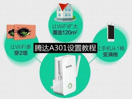 腾达A301设置教程 腾达A301无线中继器怎么设置?腾达A301设置教程图文详解