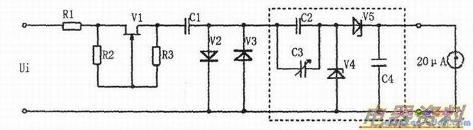 测量信号电压频率扩展电路